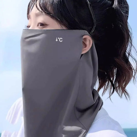 UV-Schutz Maske aus Ice Silk mit UPF50 – clever-campen Ansicht 2