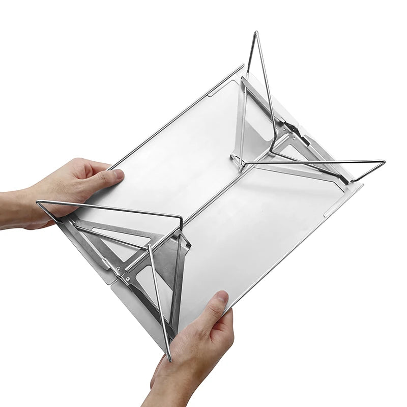 Ultraleichter Klapptisch aus Aluminium für Camping – clever-campen Ansicht 4