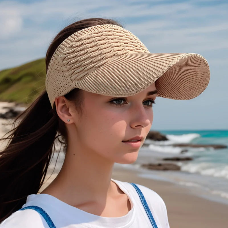 Frauen Sonnenmützen mit UV-Schutz, atmungsaktiv, justierbar – clever-campen Ansicht 3
