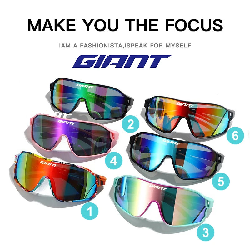 GIANT Fahrradbrille UV400 Anti-Fog REVO Gläser – clever-campen Ansicht 6