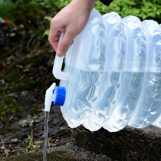 Faltbarer Wasserbeutel 5/10/15L für Outdoor-Aktivitäten – clever-campen Ansicht 5