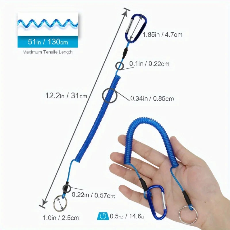 Ackibbik Angel-Lanyard mit Karabiner – 6er Set – clever-campen Ansicht 2