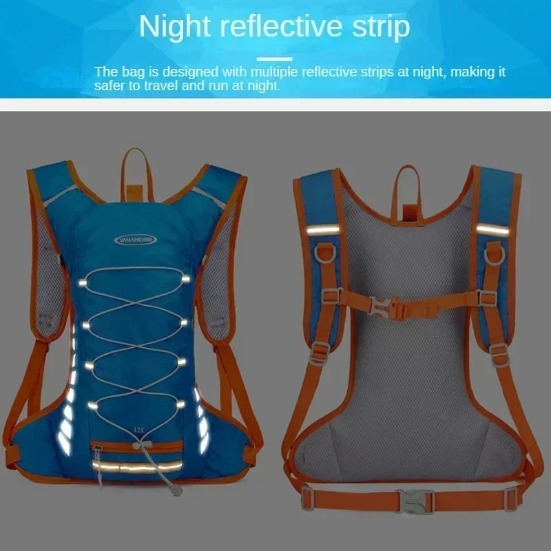 Wasserdichter Trinkrucksack 12L für Outdoor-Aktivitäten – clever-campen Ansicht 5