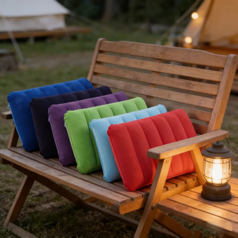 Aufblasbares Campingkissen für Outdoor und Reisen – clever-campen Ansicht 3