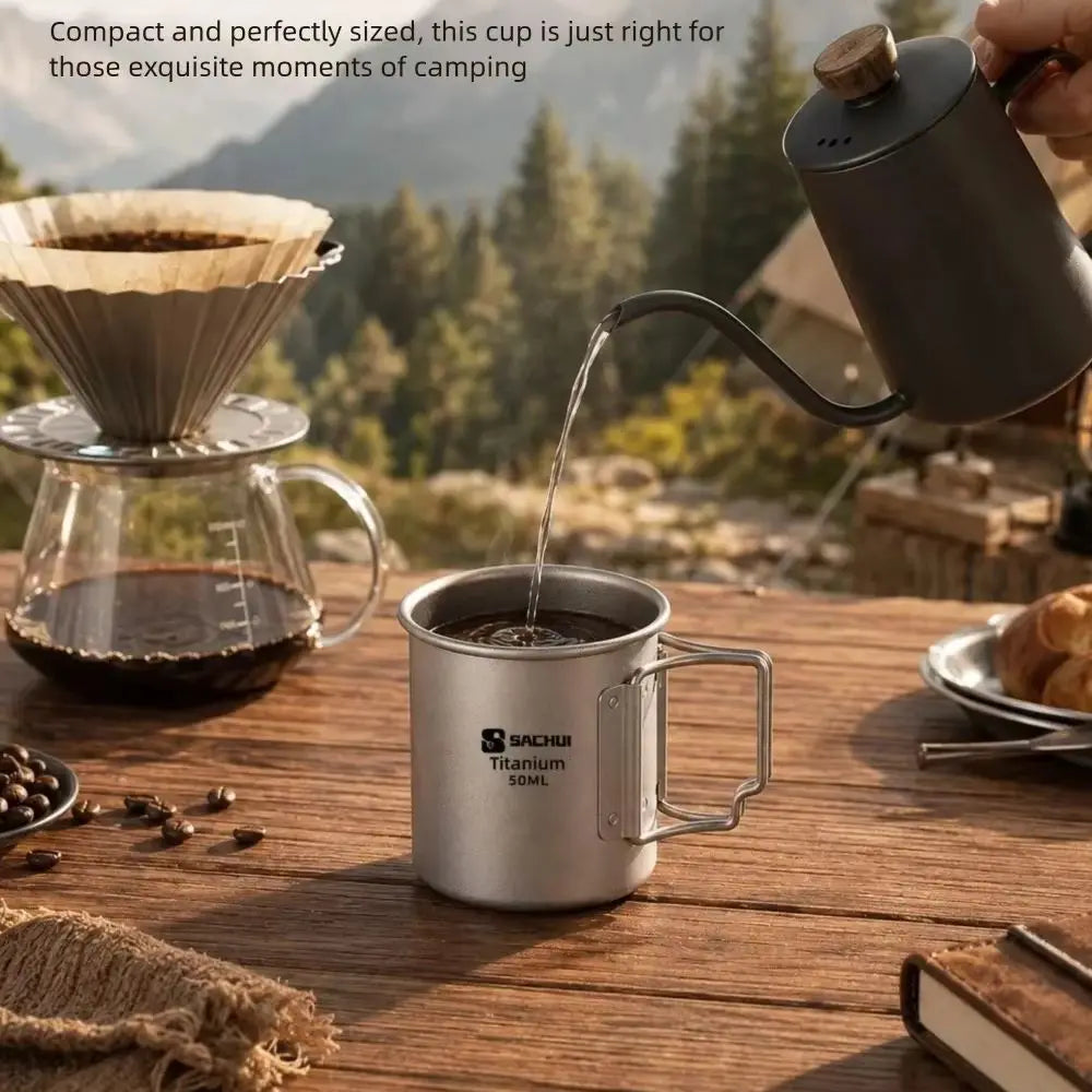 50ml Titan Campingbecher mit klappbarem Griff – clever-campen Ansicht 6