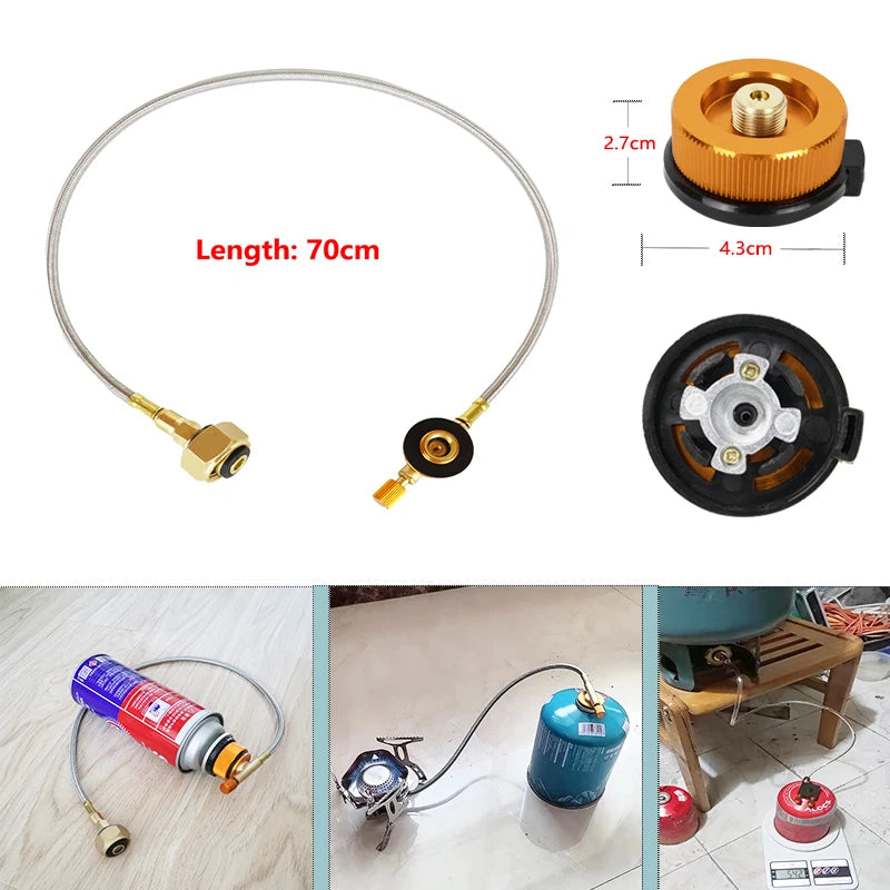 Camping Gas Stove Adapter für Gasflaschen – clever-campen Ansicht 3