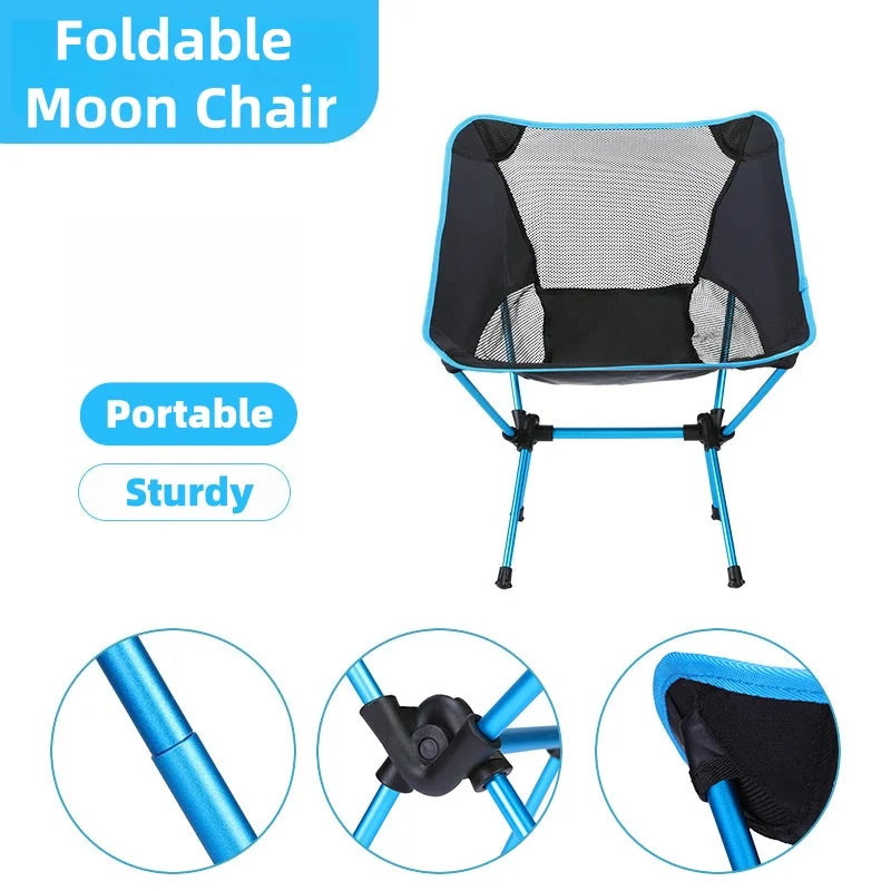 Faltstuhl für Outdoor und Camping – Ultraleichter Moon Chair – clever-campen Ansicht 4