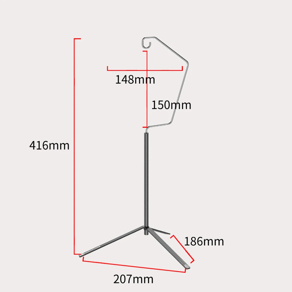 TARKA Ultralight Campinglaterne Ständer für Tisch – clever-campen Ansicht 5