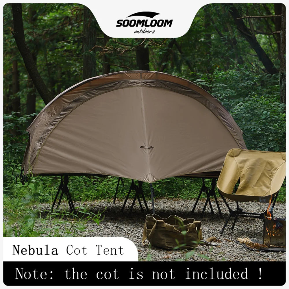Soomloom Zelt für Campingliege – Ultraleicht & Wasserdicht – clever-campen Ansicht 2