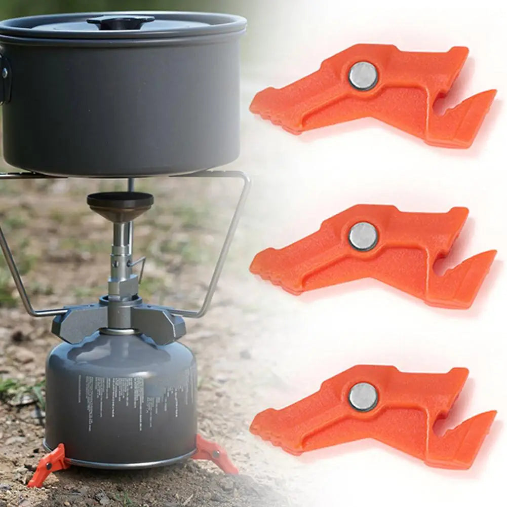Tragbarer Gasbehälter-Ständer für Campingkocher – faltbar – clever-campen Ansicht 2