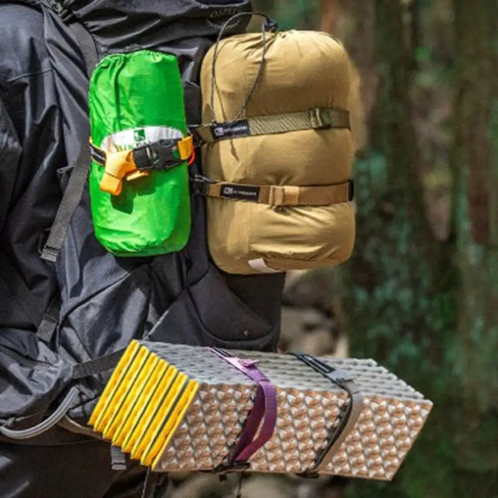Verstellbare Gepäckgurte 18.5-49.5cm für Rucksäcke – clever-campen Ansicht 3