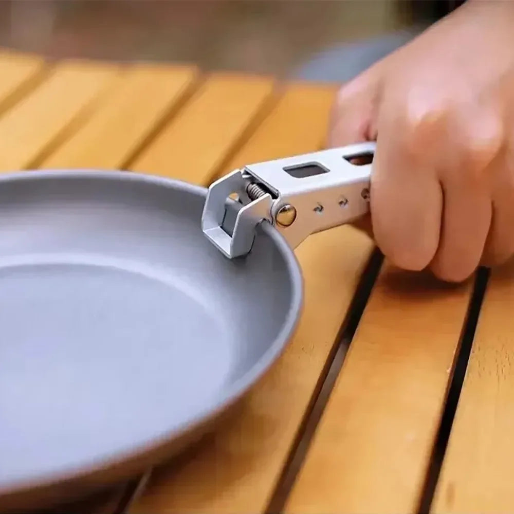 Aluminium Anti-Hot Clip für Camping-Kochgeschirr – clever-campen Ansicht 3