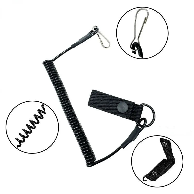 Taktisches Anti-Verlust Gurtband für Stirnlampen – clever-campen Ansicht 3