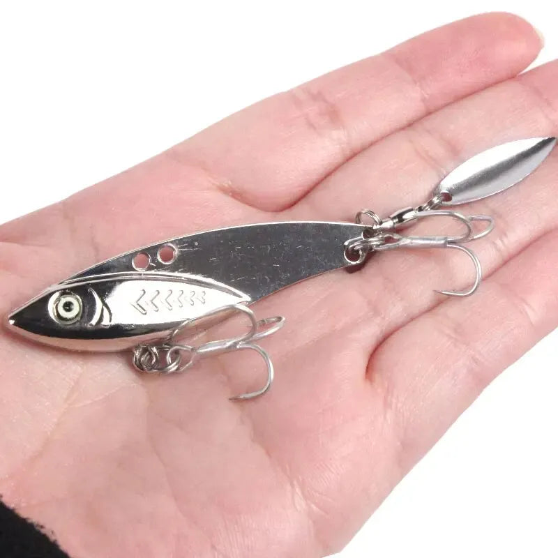 Mini Laser Wobbler 5.5cm/6.5g für Angeln – aus Metall – clever-campen Ansicht 4