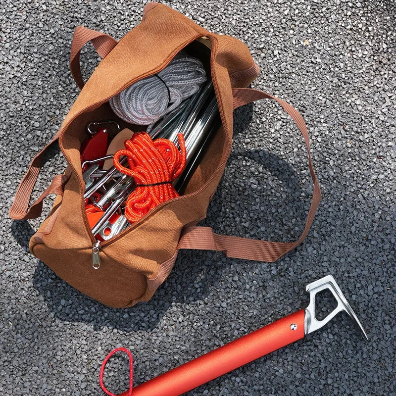 Geräumige Zeltzubehör Tasche für Camping und Outdoor – clever-campen Ansicht 4