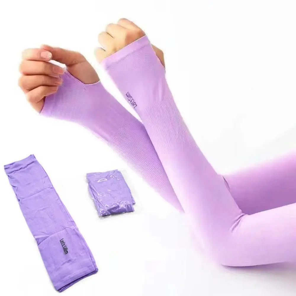 UV-Schutz Armstulpen für Damen und Herren – Fingerlos – clever-campen Ansicht 4