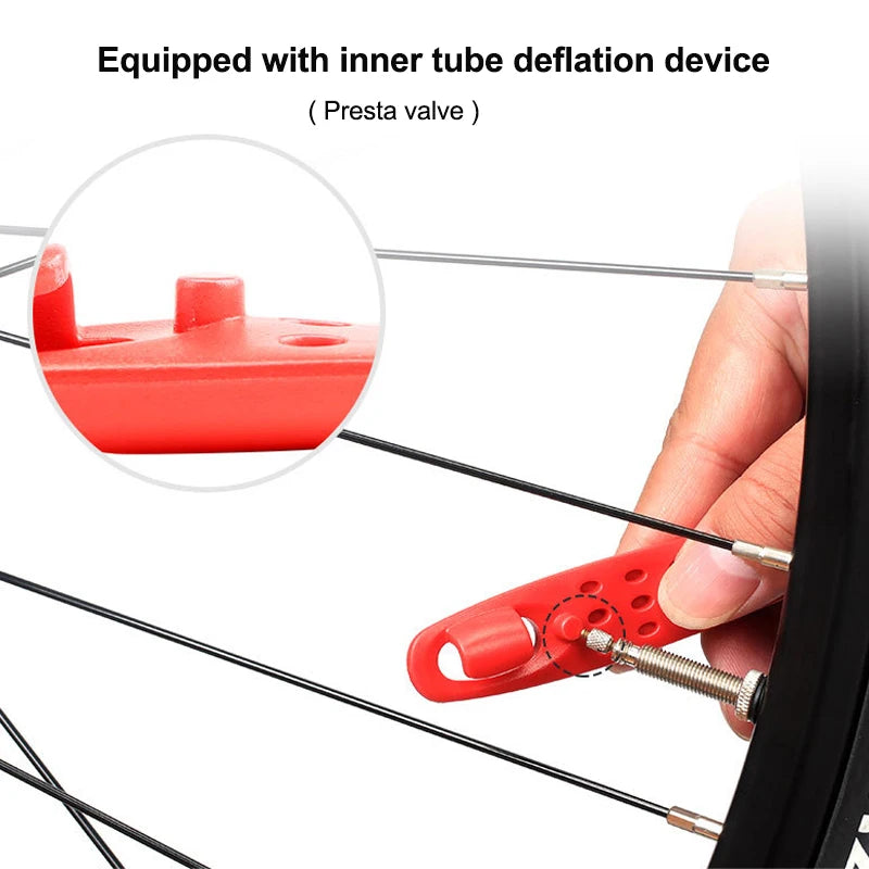 Hochwertige Nylon Fahrrad Reifenheber 3er Set – clever-campen Ansicht 4
