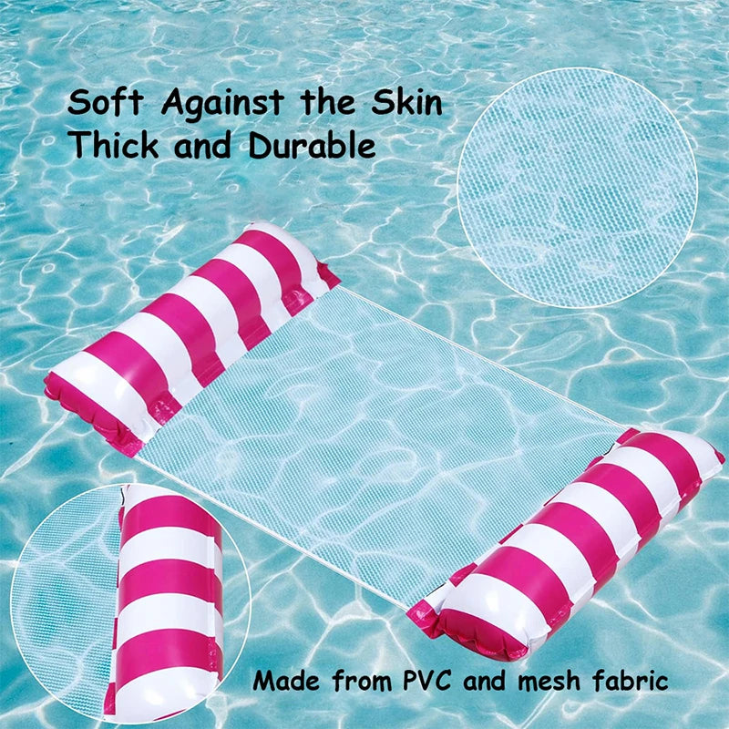 Aufblasbare Luftmatratze für Pool und Strand – clever-campen Ansicht 3