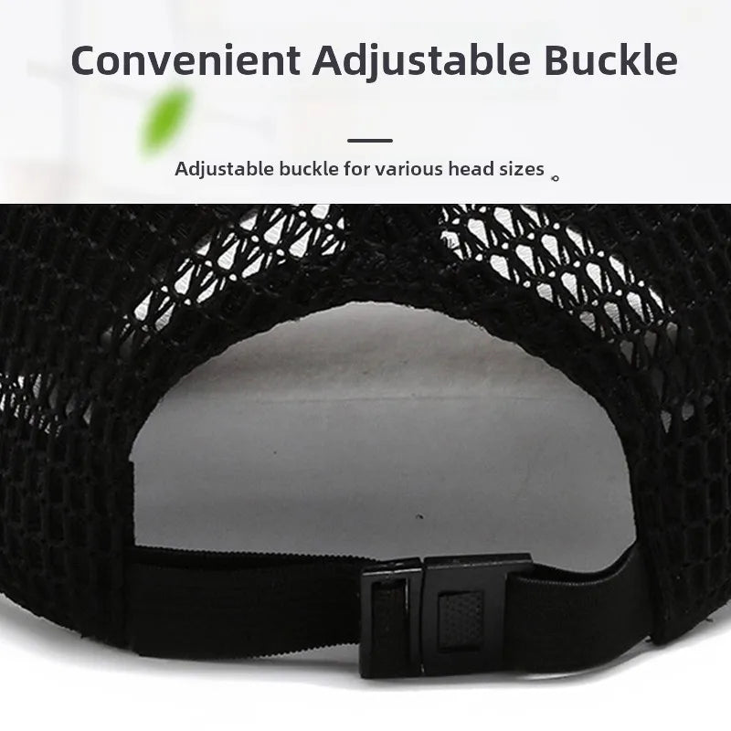Atmungsaktive Baseballmütze mit UV-Schutz für Angler – clever-campen Ansicht 4