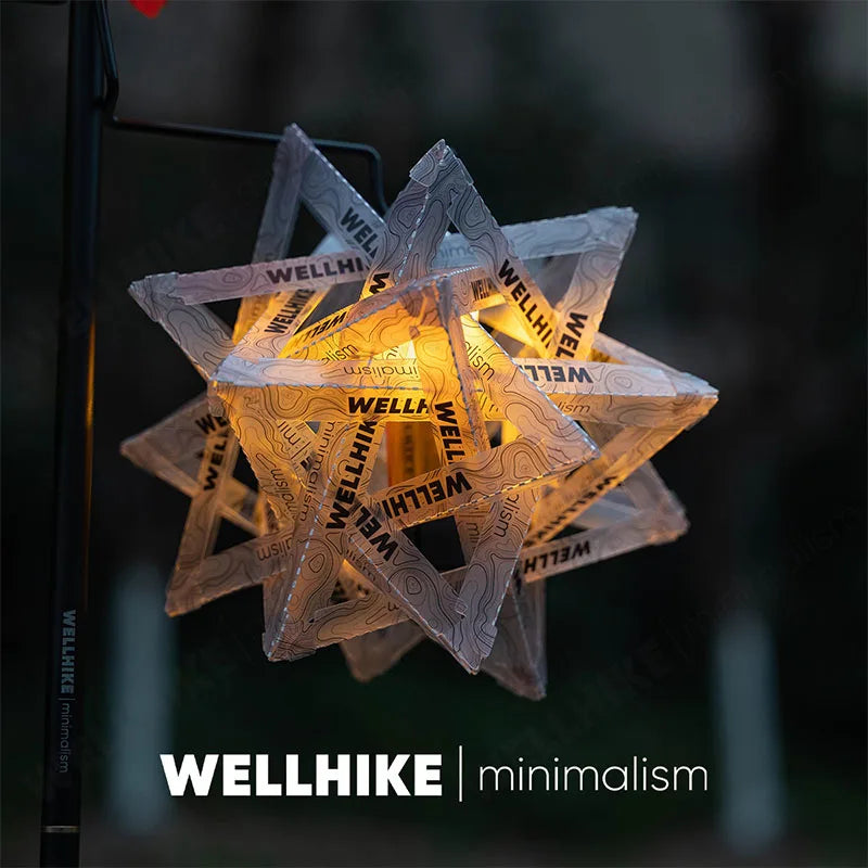 WELLHIKE Outdoor Stern Campinglaterne wasserdicht – clever-campen Ansicht 2