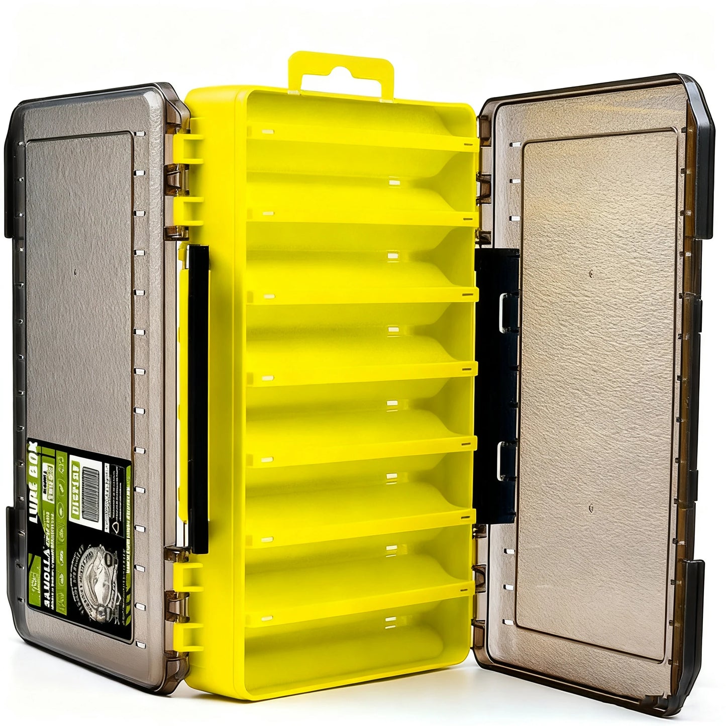 Doppelschichtige Angelbox mit Fächern – Praktischer – clever-campen Ansicht 2