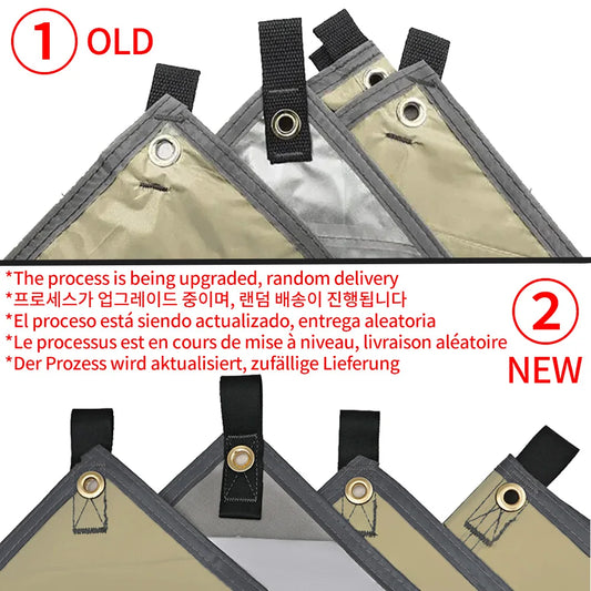 Wasserdichtes Camping Tarp für Strand & Outdoor – clever-campen Ansicht 2