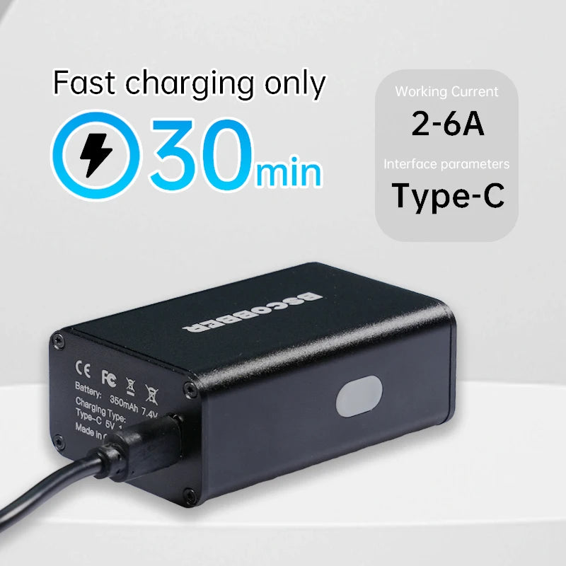 Tragbare Mini Pumpe für Fahrradreifen - 100PSI – clever-campen Ansicht 3