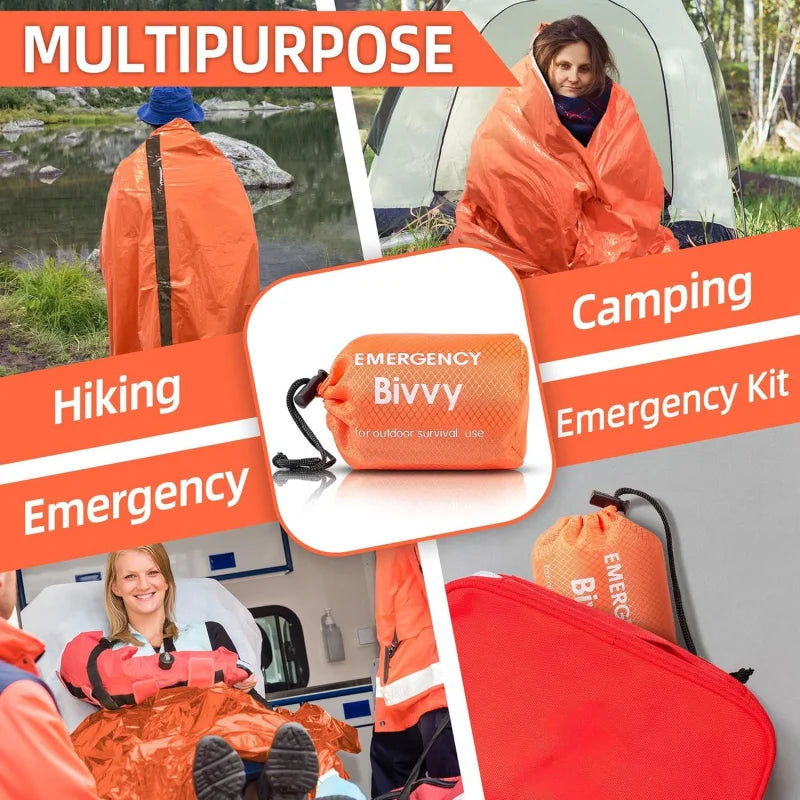 Notfall Schlafsack Mylar Bivy Sack für Camping – clever-campen Ansicht 6