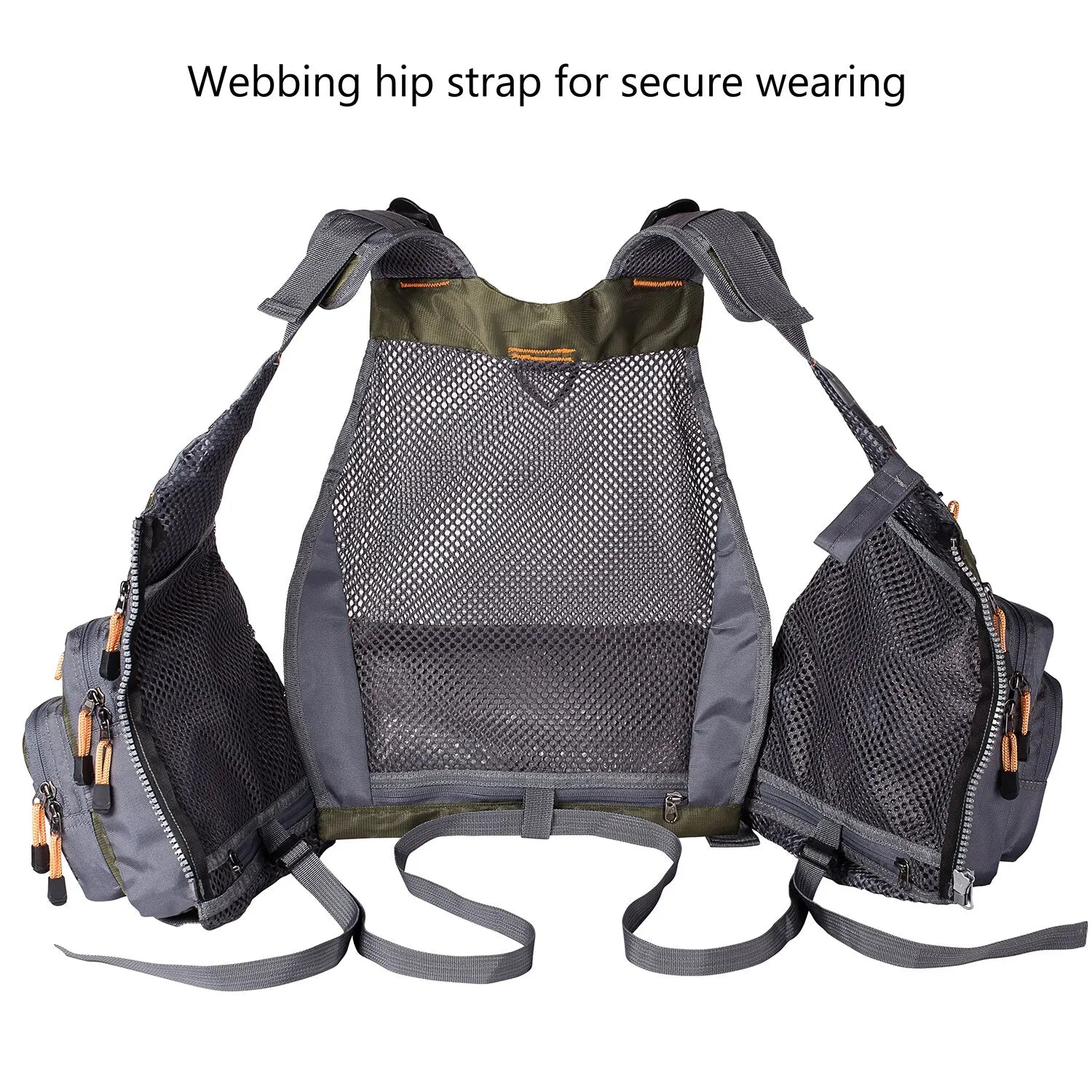 Atmungsaktive Angelweste für Outdoor-Sport – clever-campen Ansicht 4