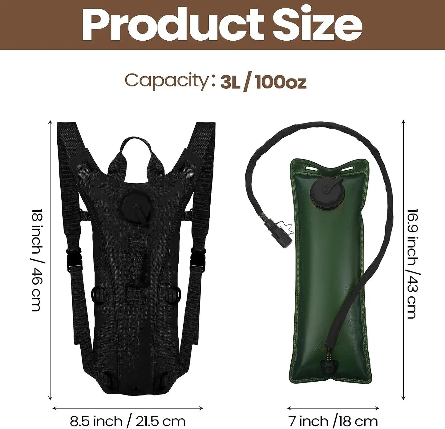 Rotierbarer Clip für Trinkschlauch – Molle – als Rucksack – clever-campen Ansicht 2