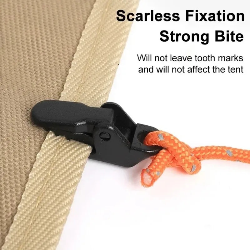 10 robuste Zeltclips für Outdoor-Tarps und Camping – clever-campen Ansicht 3