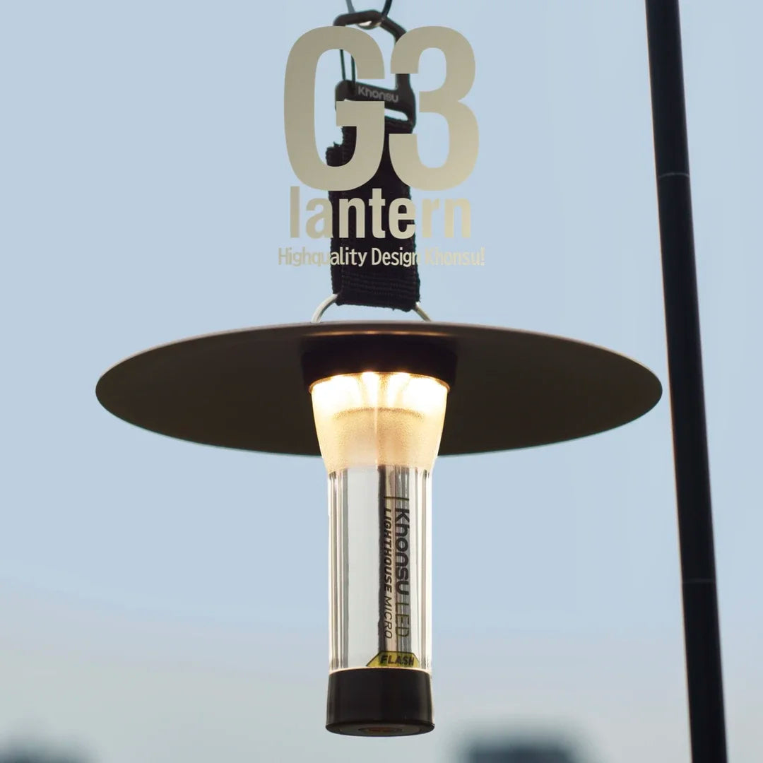 LED Campinglampe mit 3000mAh Akku für Zelte – clever-campen Ansicht 2