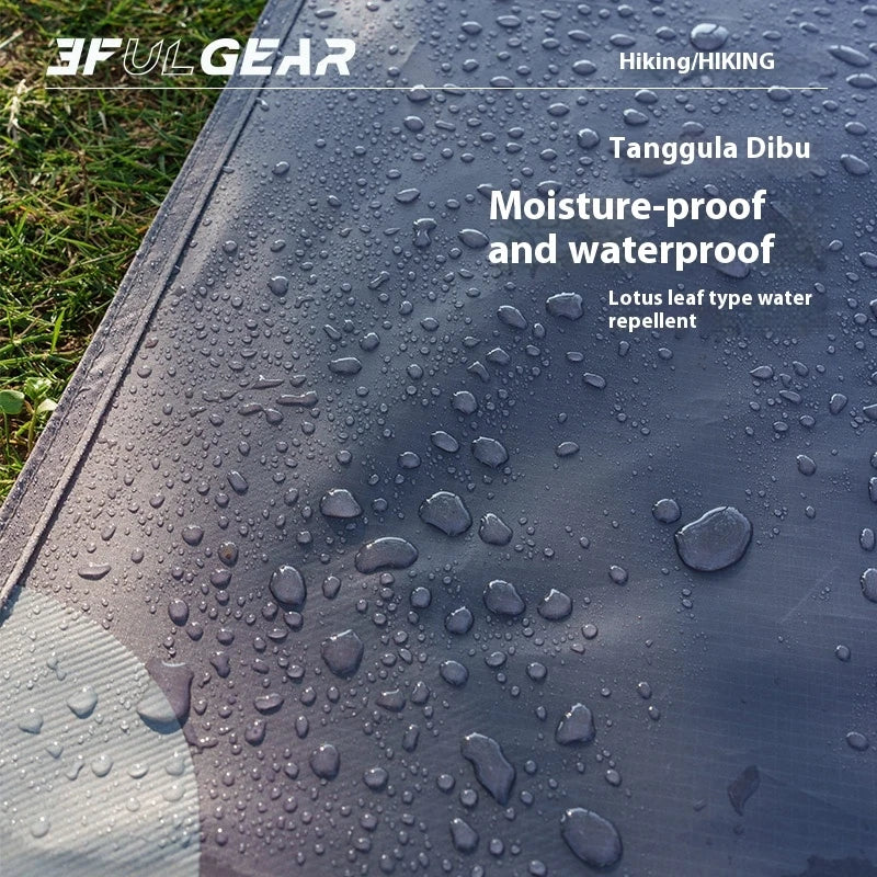 Wasserdichte Zeltunterlage aus 15D Nylon für Camping – clever-campen Ansicht 6