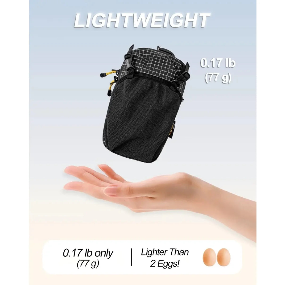 Wasserdichte Smartphone Tasche für Rucksack Schultergurt – clever-campen Ansicht 3