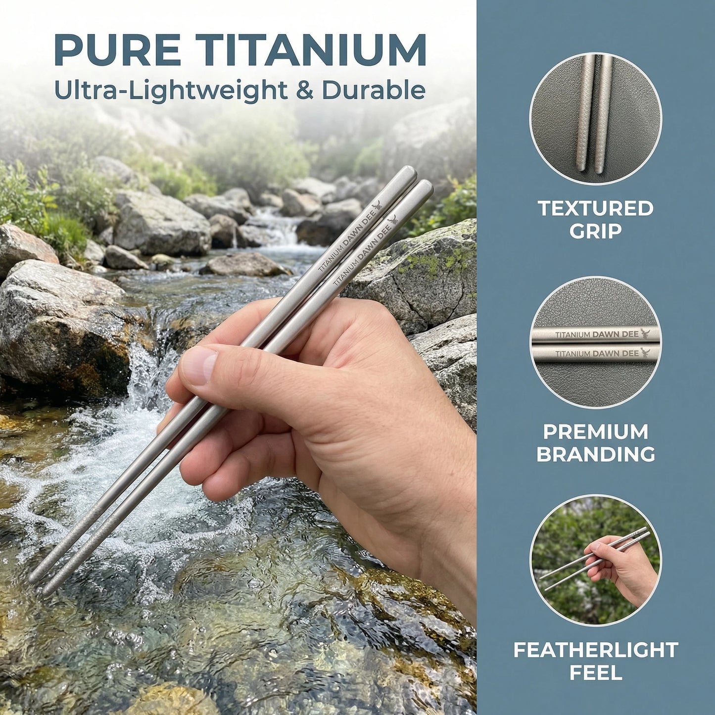 3-in-1 Titan Besteckset – ultraleicht und multifunktional – clever-campen Ansicht 6