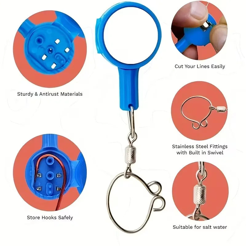 Knotwerkzeug für Angler – Multifunktionales Angelzubehör – clever-campen Ansicht 4