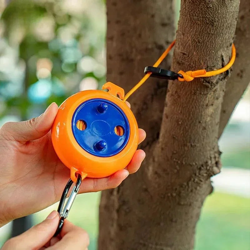 Camping Wäscheleine 10m mit Windschutz – clever-campen Ansicht 3