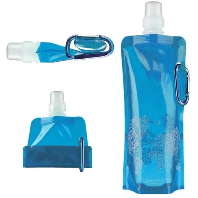500ML Faltbare Silikon Trinkflasche für Outdoor Aktivitäten – clever-campen Ansicht 6