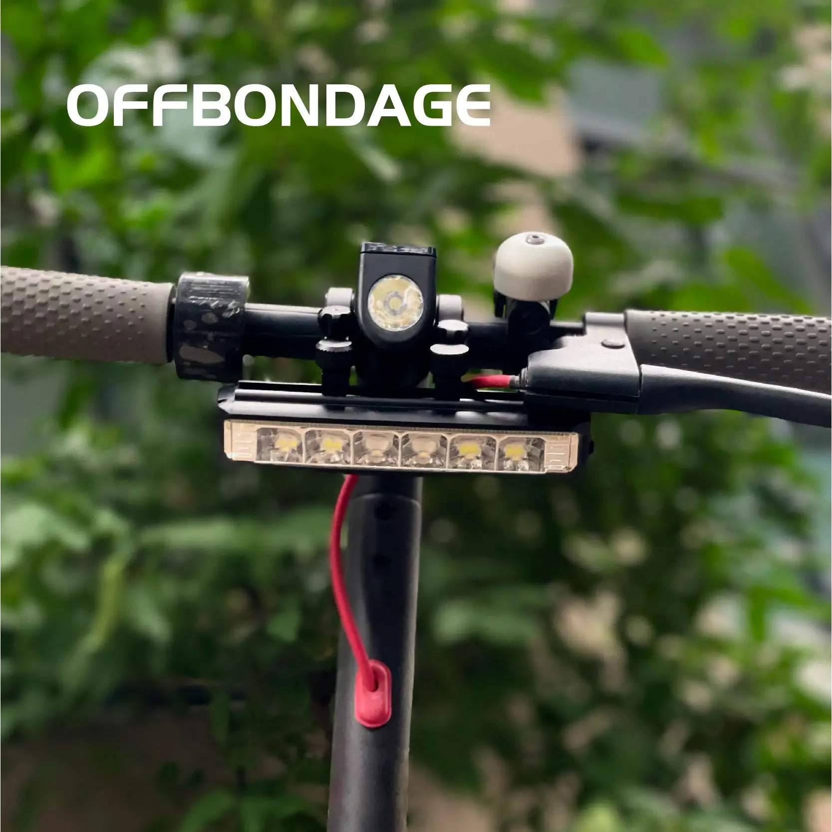 Hochleistungs Fahrrad Frontlicht für Xiaomi Ninebot – clever-campen Ansicht 2