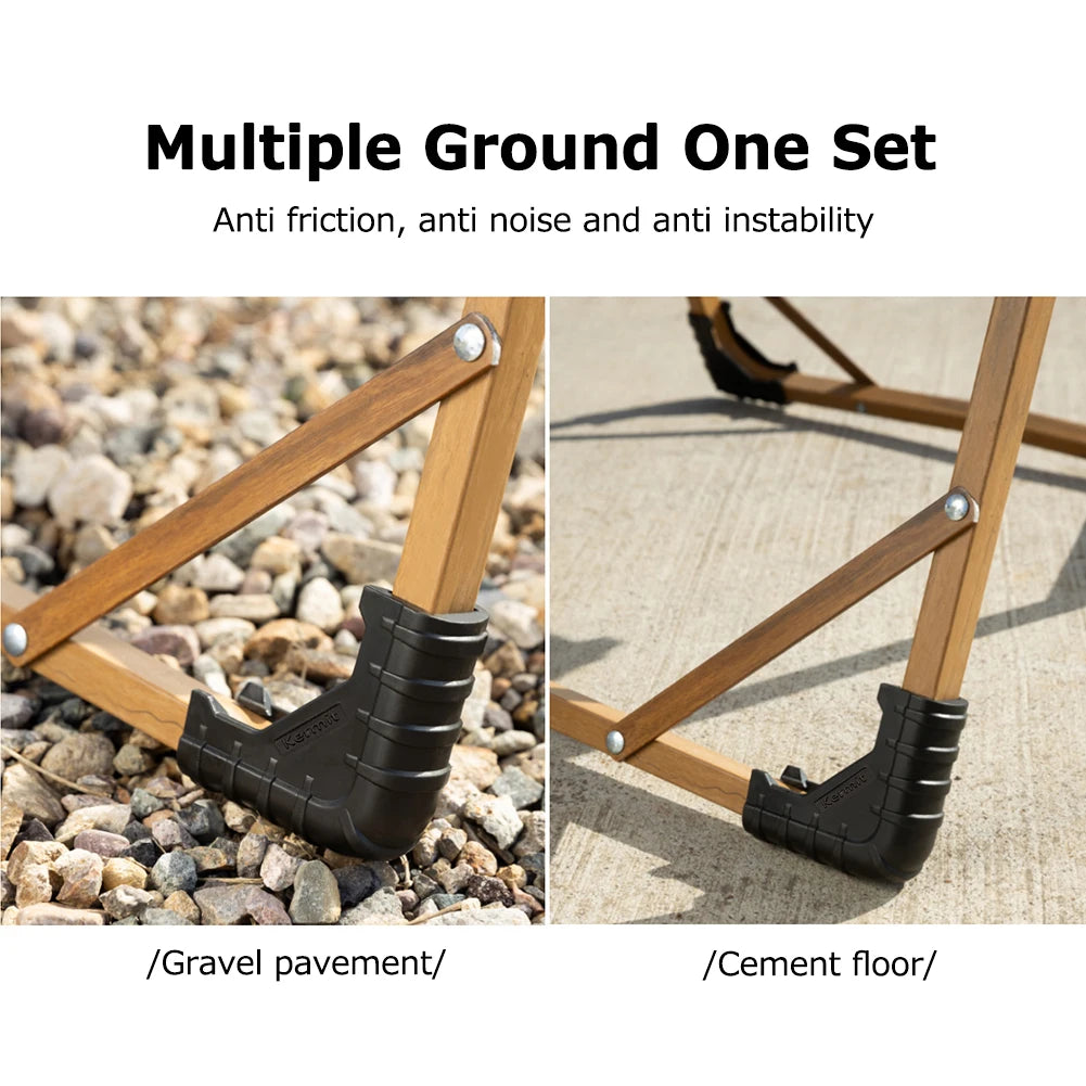 Rutschfeste Stuhlbeine Abdeckungen für Campingstühle – clever-campen Ansicht 4