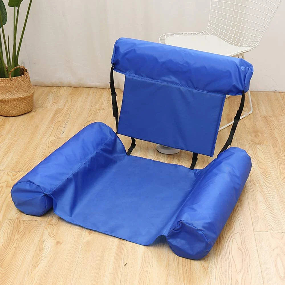 Faltbare Luftmatratze für Schwimmbad und Strand – clever-campen Ansicht 4