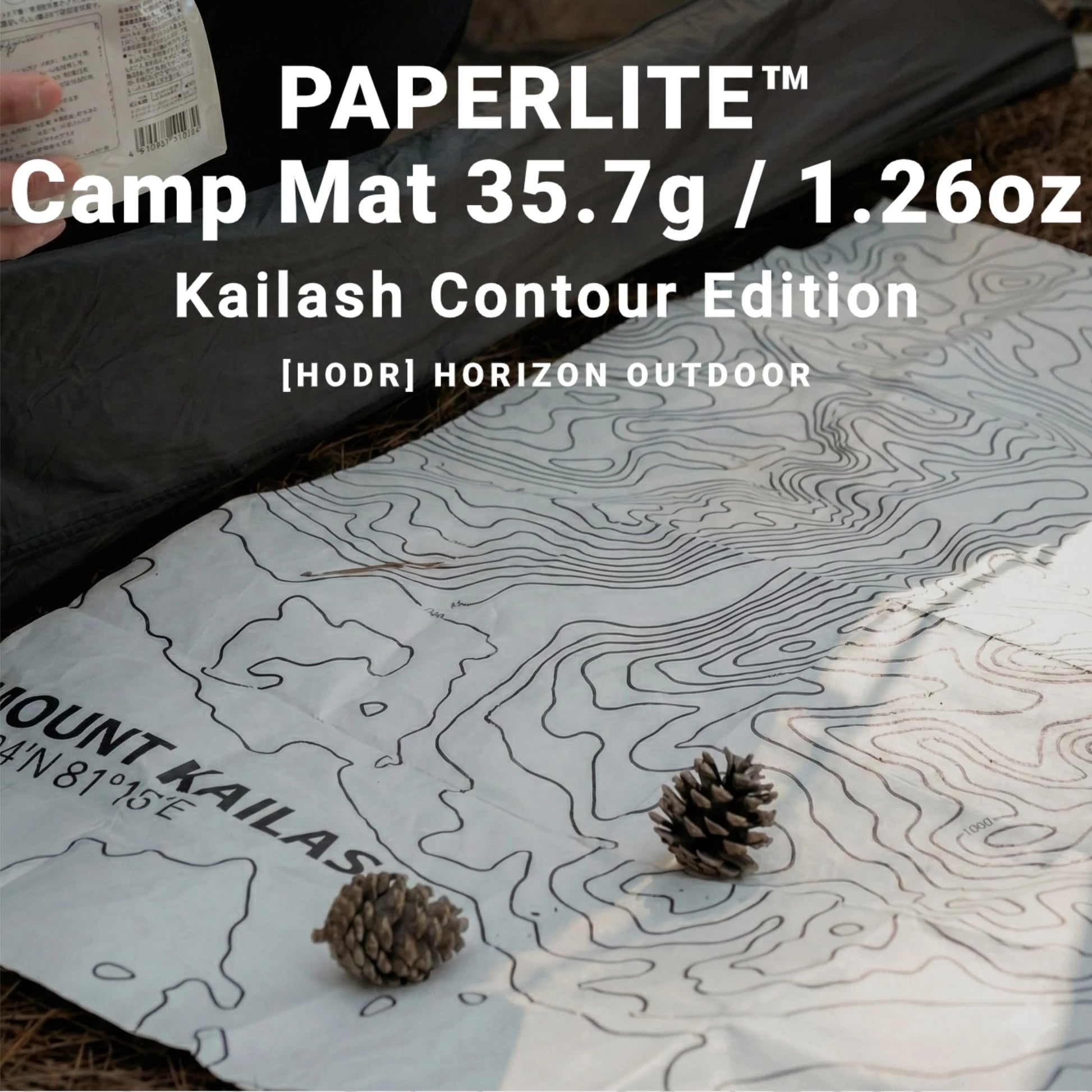 Ultraleichte Campingmatte 90x60 cm für Zelte – clever-campen Ansicht 2