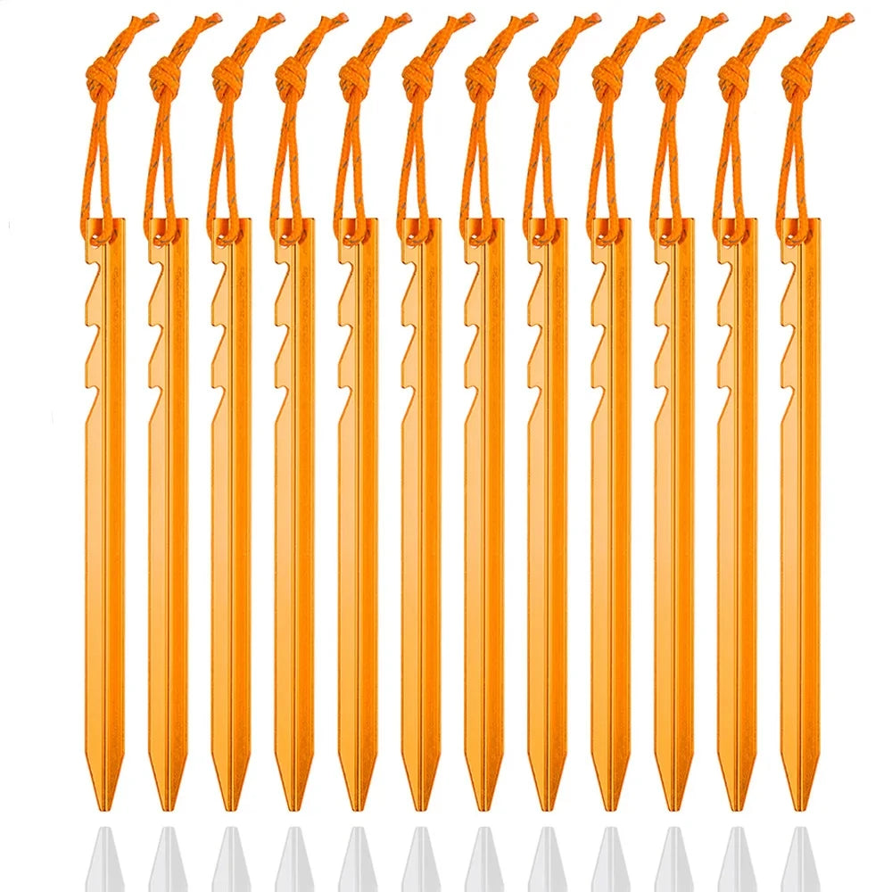 Aluminium Zeltpflöcke 18cm - Robuste Camping Zubehör – clever-campen Ansicht 6