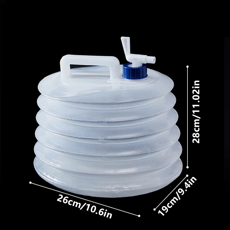 Faltbarer Wasserbeutel 5/10/15L für Outdoor-Aktivitäten – clever-campen Ansicht 4