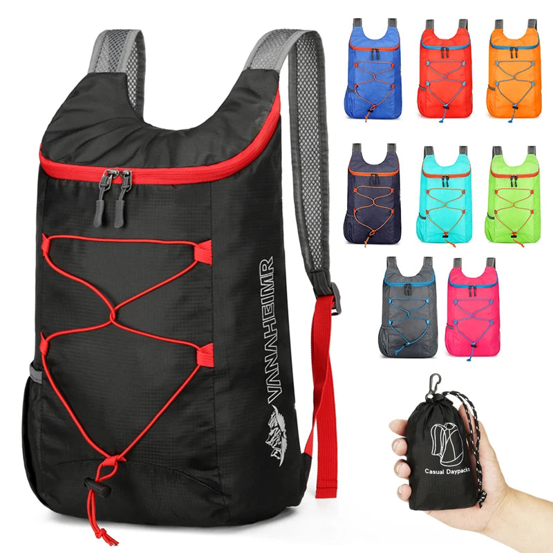 Faltbare Outdoor-Tasche aus Nylon – clever-campen Ansicht 2
