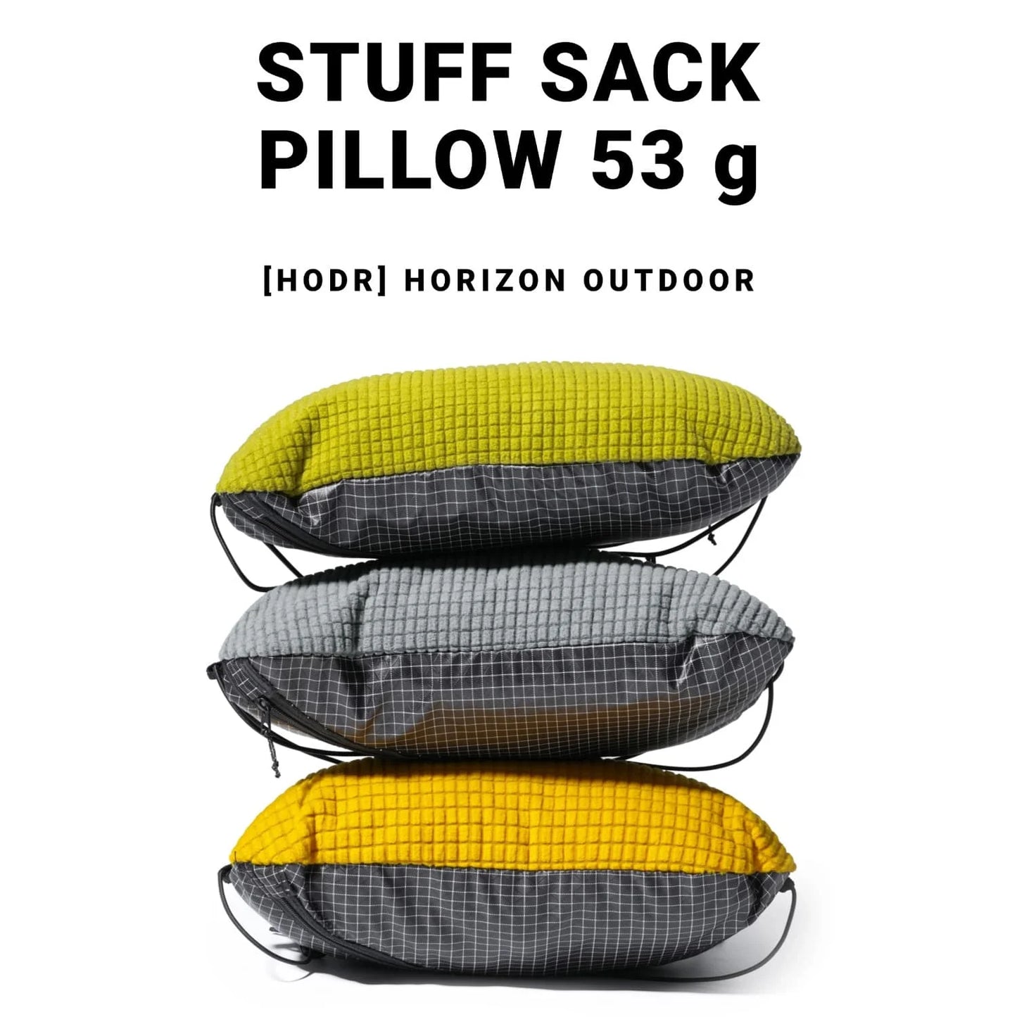 HODR Stuff Sack Kissen 2-in-1 Ultraleicht für Camping – clever-campen Ansicht 2