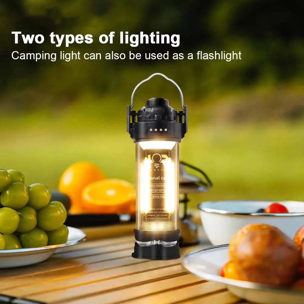 Wasserdichte Campinglaterne mit Retro-Design – clever-campen Ansicht 4