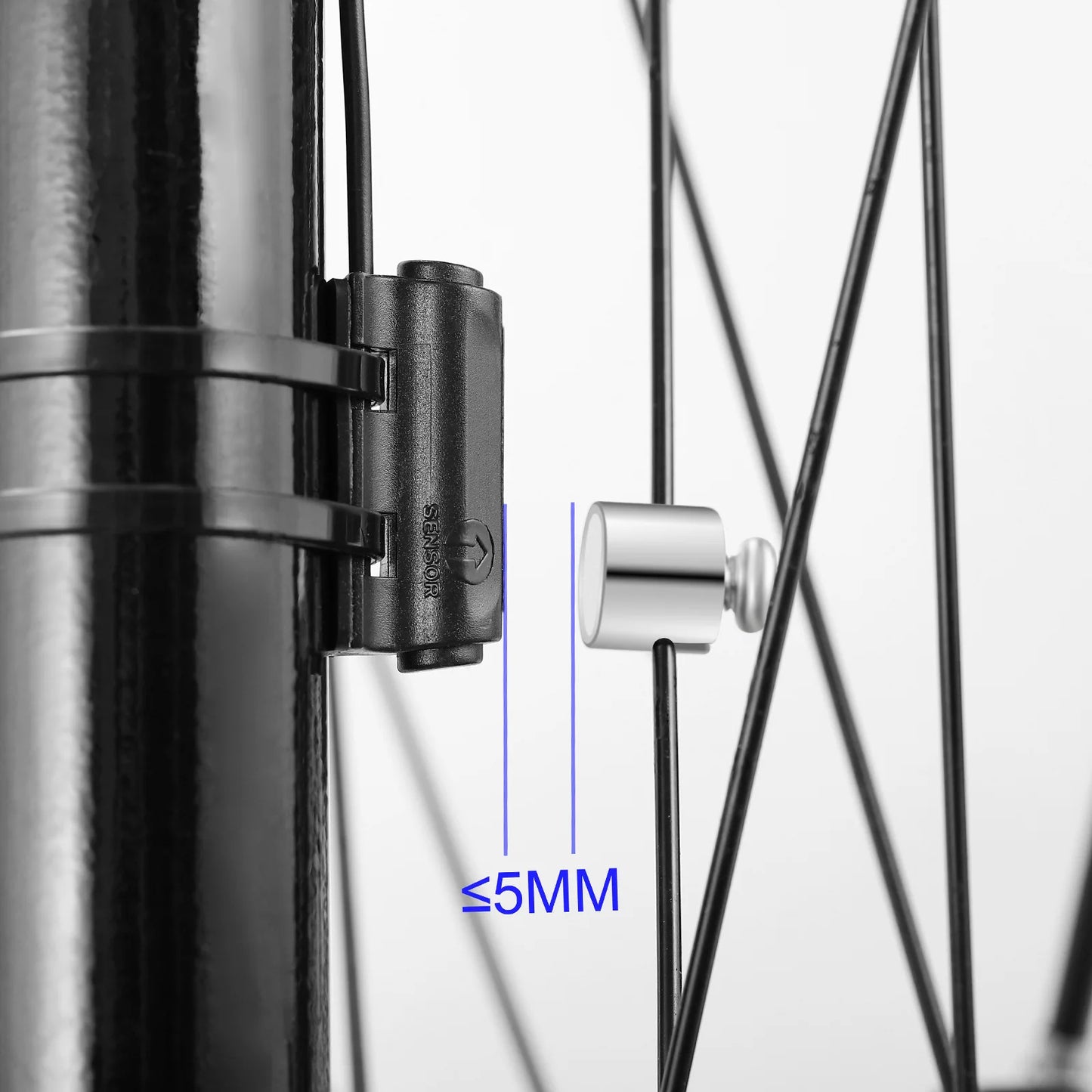 Fahrradcomputer mit LCD-Display für Geschwindigkeit – clever-campen Ansicht 5