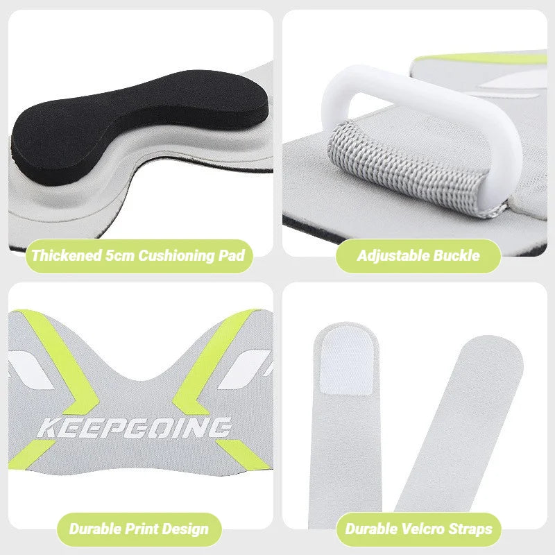Verstellbares Knieschutzband für Sport und Outdoor – clever-campen Ansicht 4