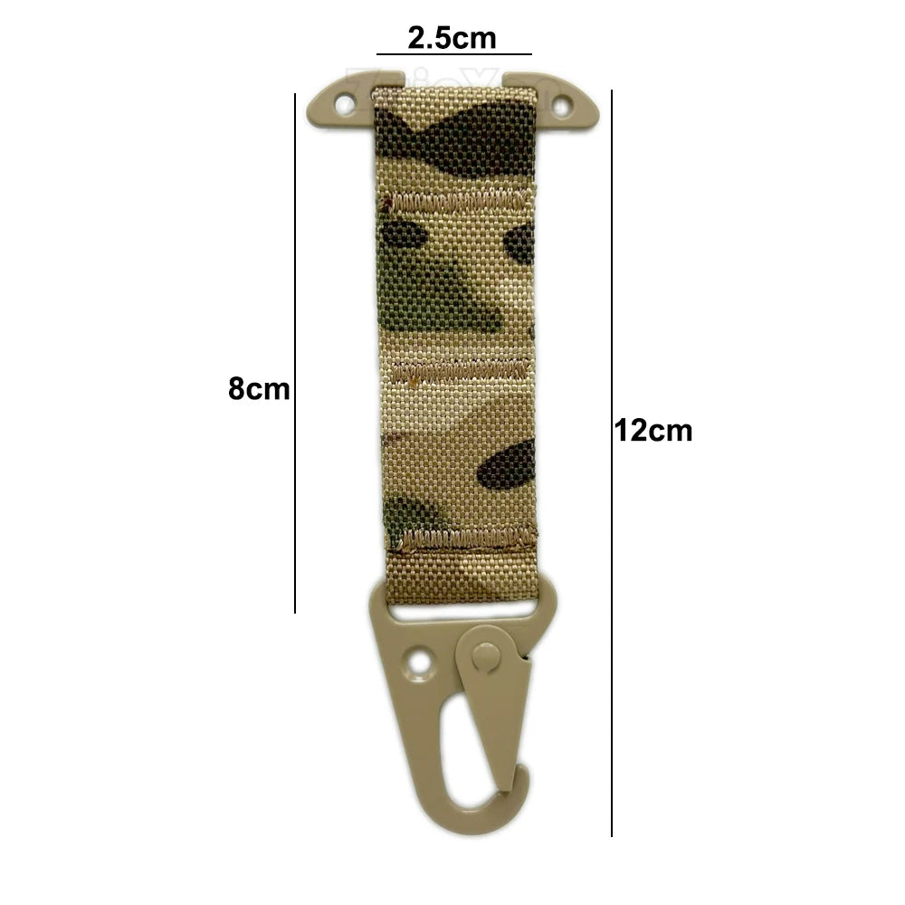 Molle Gürtel mit Metallhaken für Outdoor-Aktivitäten – clever-campen Ansicht 6